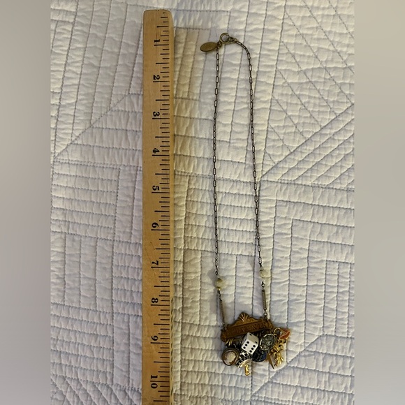 Necklace vintage Vegas Souvenir vibe Handmade By Etsy Artist ONE OF A KIND - Picture 9 of 11